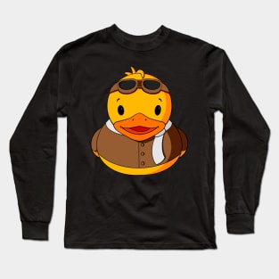 Aviator Rubber Duck Long Sleeve T-Shirt